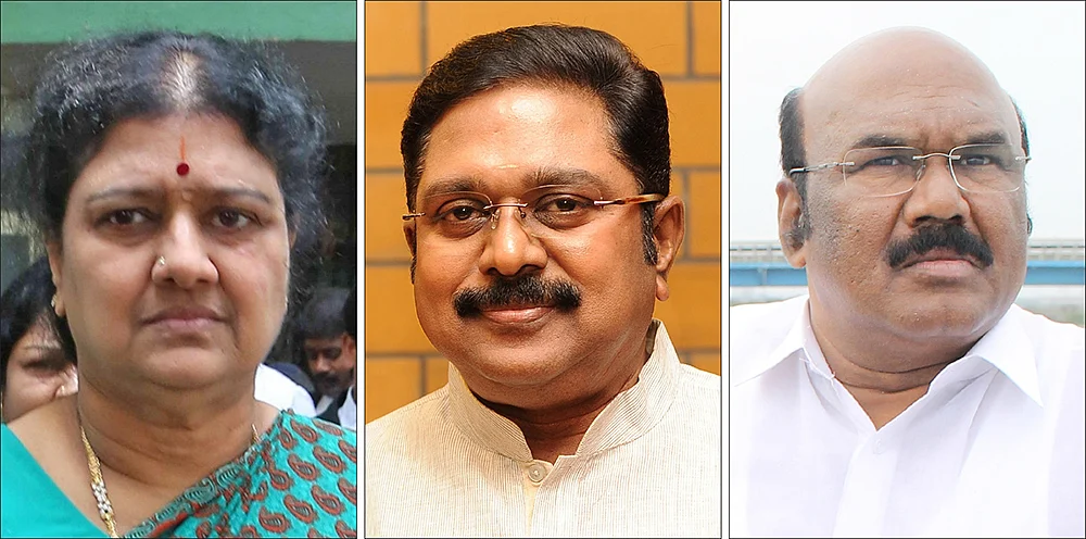 சசிகலா, தினகரன், ஜெயகுமார்