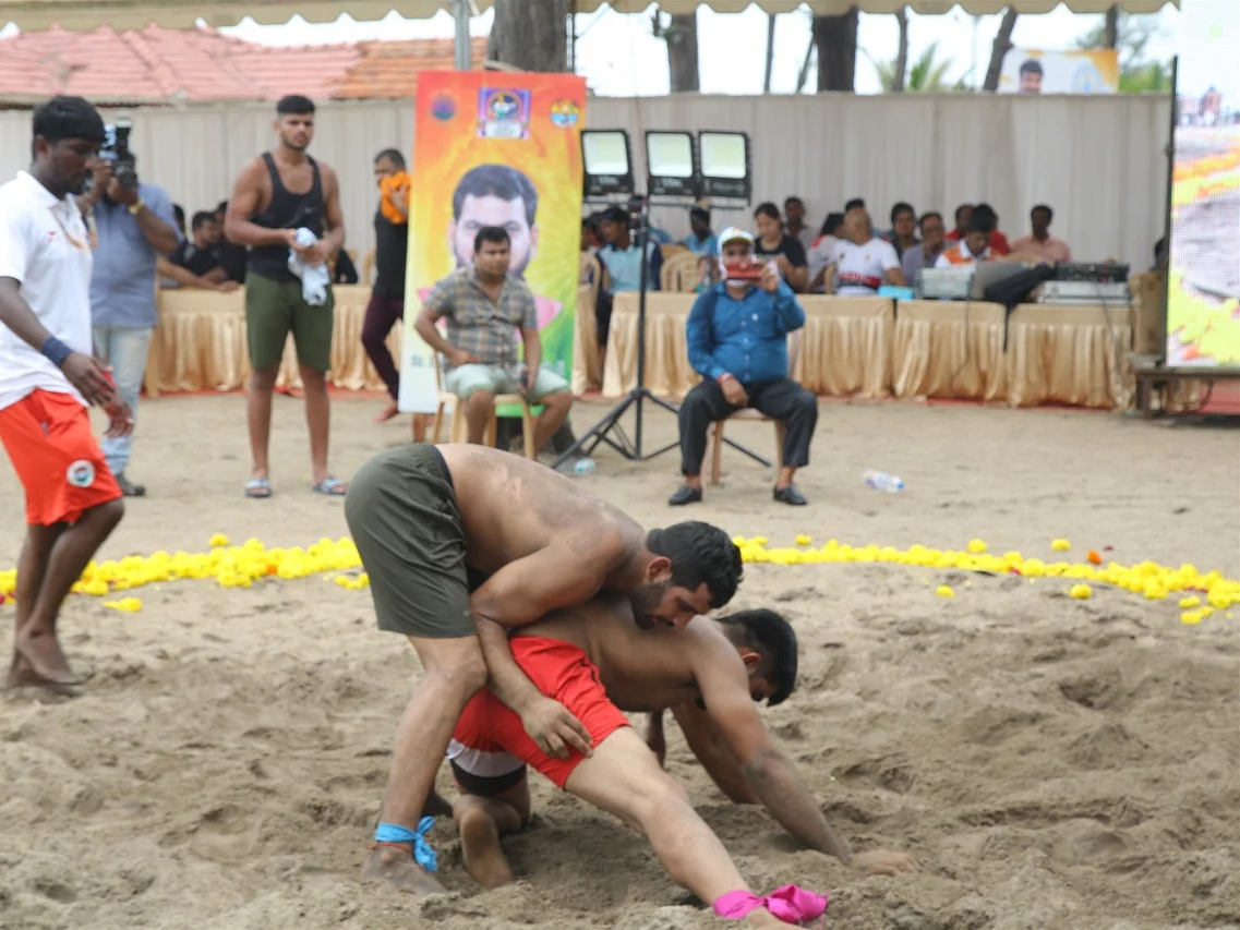 மாமல்லபுரத்தில் நடந்து முடிந்த தேசிய பீச் மல்யுத்த தொடர்... இங்கும் ஹரியானாவின் ஆதிக்கம்!