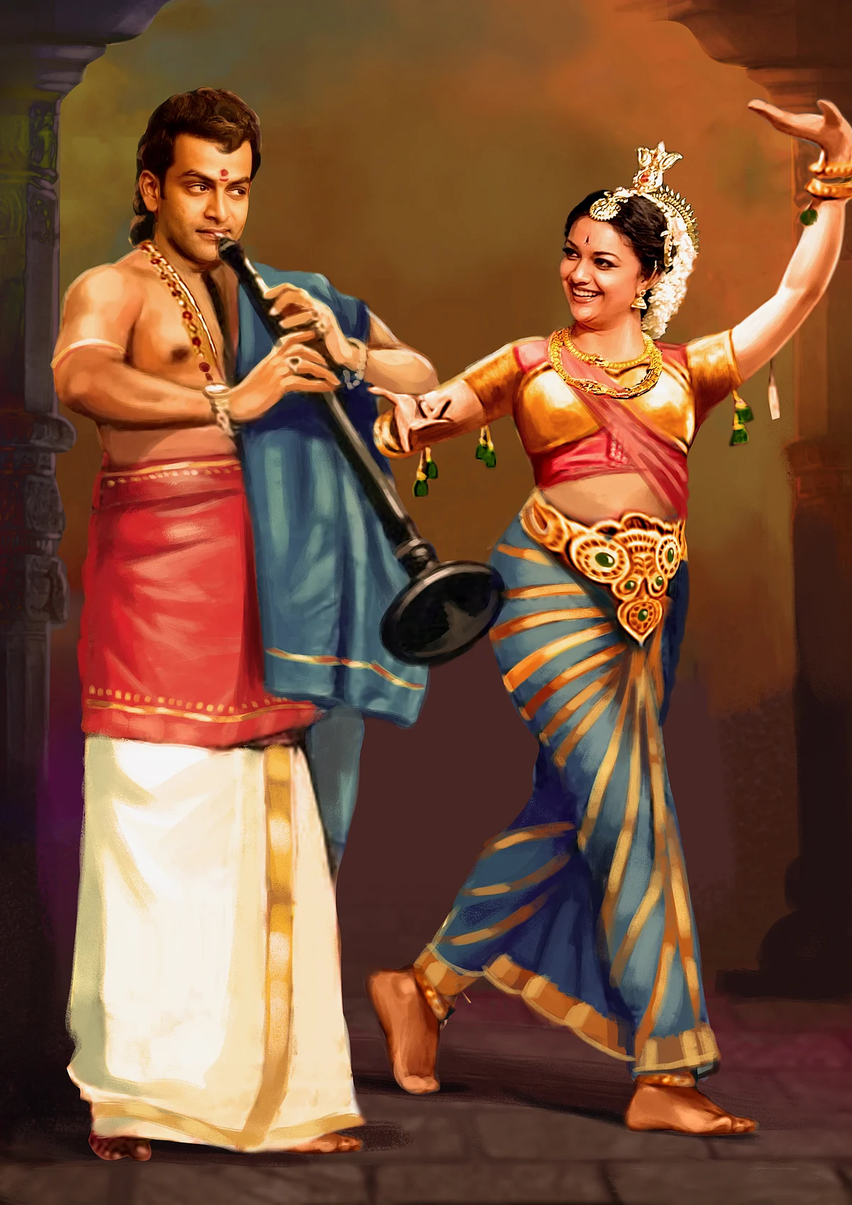 வாசகர் மேடை: சிவாஜி - பத்மினியைப் பார்த்த மாதிரியே இருக்கு!