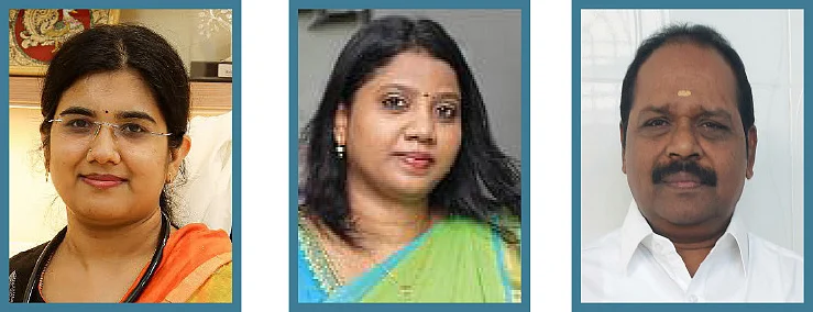 நித்யா ராமச்சந்திரன், ஷீபாதேவி, வணங்காமுடி