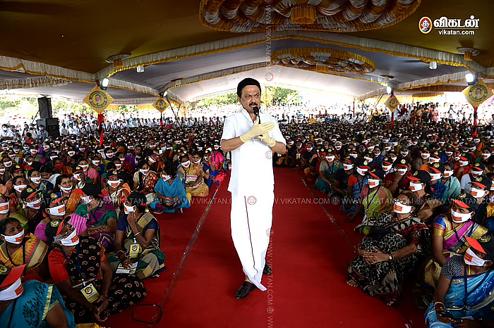 எதிர்கட்சித் தலைவராக ஸ்டாலின் நடத்திய கிராம சபை