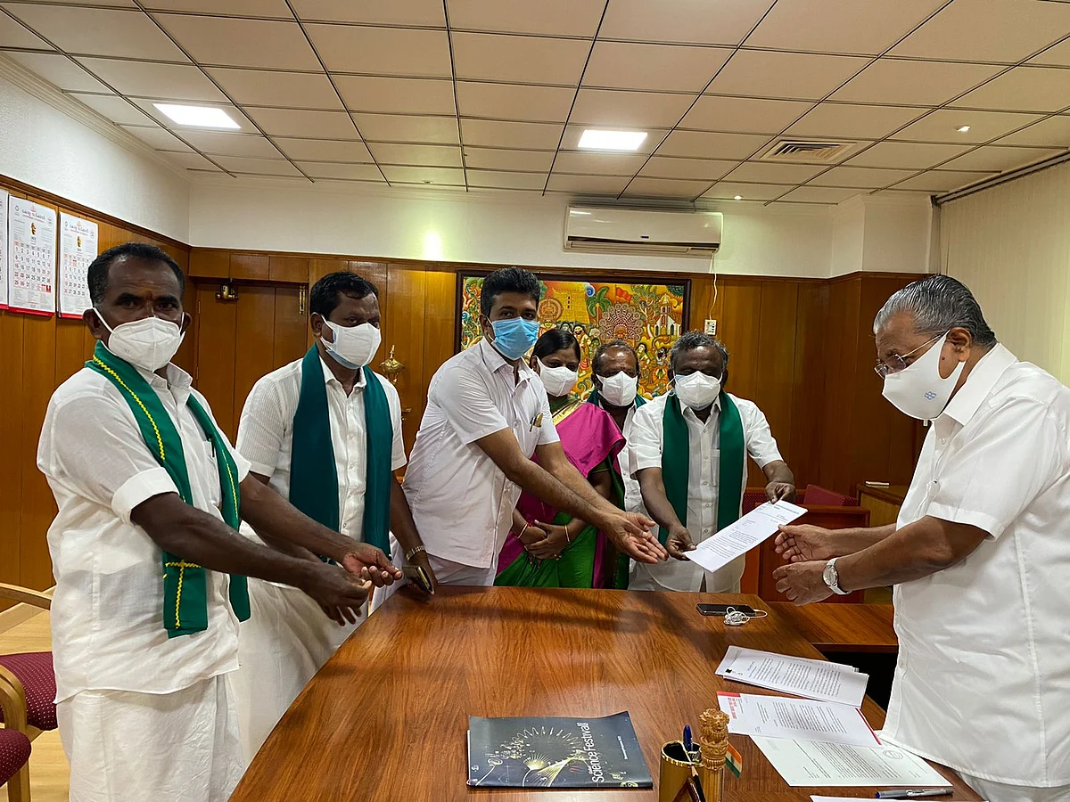 மேக்கேதாட்டூ: பினராயி விஜயனை சந்தித்து ஆதரவு கேட்ட தமிழக விவசாயிகள்; அவரின் பதில் என்ன?