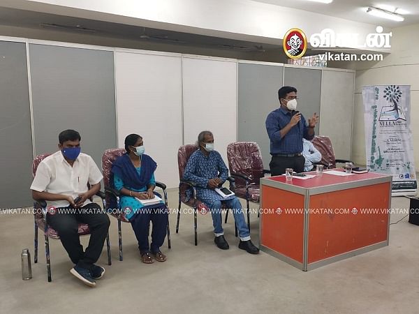 தன்னார்வலர்களுக்கு அளிக்கப்பட்ட பயிற்சி வகுப்பு