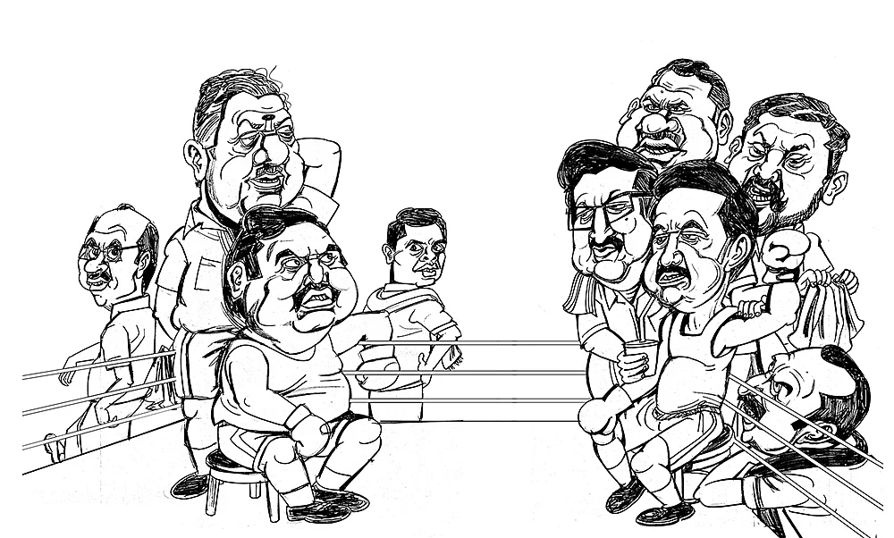 உள்ளாட்சித் தேர்தல்... ரோஷமான குத்துச்சண்டை ஆரம்பம்!