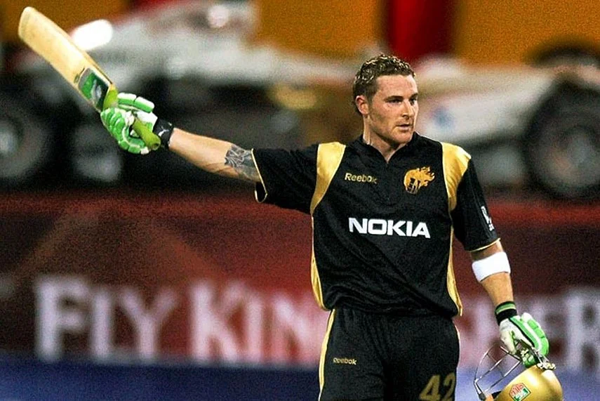 McCullum scored century in the first ever IPL match