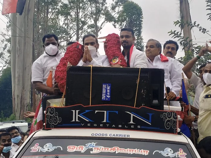 5 மாதங்களுக்குப் பிறகு தொகுதிக்கு வந்த ஆ.ராசா; விமர்சித்த அதிமுக-வினர்