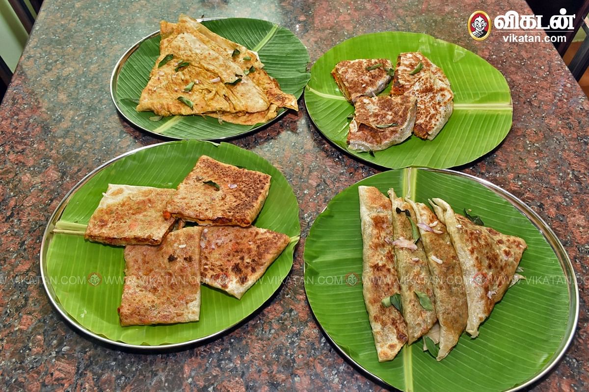 வெரைட்டி பரோட்டாக்கள்