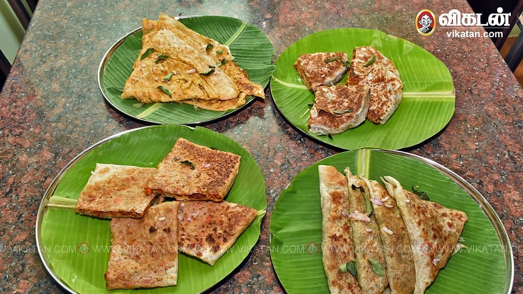 வெரைட்டி பரோட்டாக்கள்