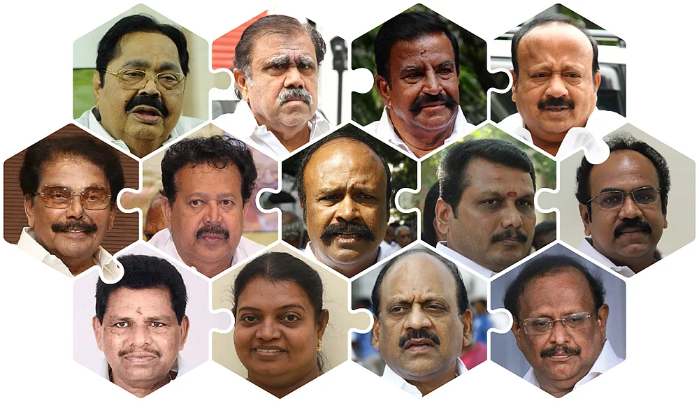 எடப்பாடி - ஸ்டாலின் புது சதுரங்கம்! - 13 அமைச்சர்கள்.. 80 வழக்குகள்...