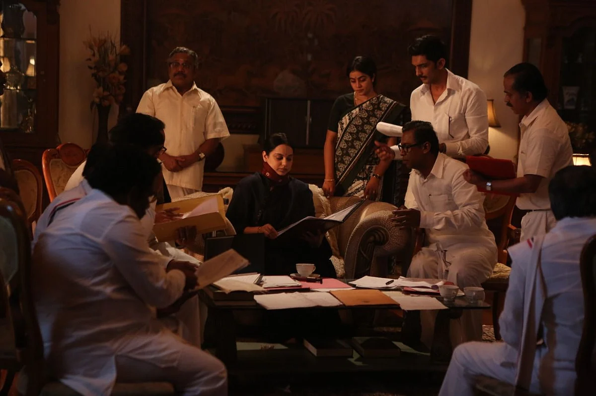 `தலைவி' படத்தில் பூர்ணா