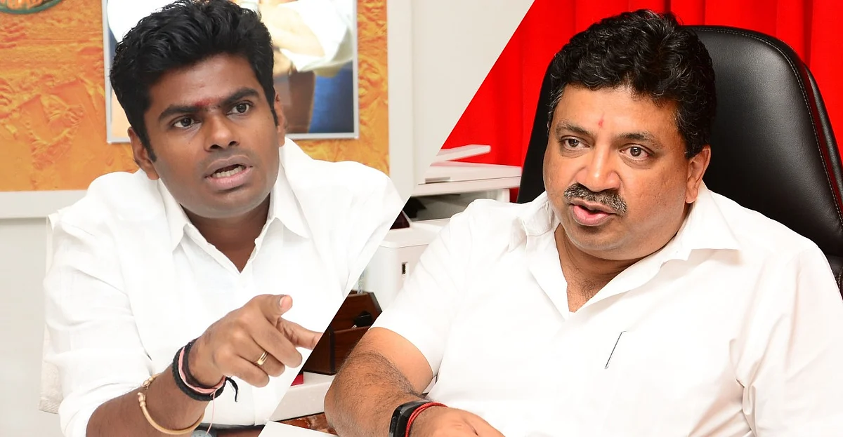 பழனிவேல் தியாகராஜன் Vs அண்ணாமலை