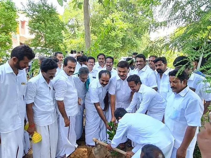 `தமிழகத்தில் ஹைட்ரோகார்பன் என்ற பேச்சுக்கே இடமில்லை!’ - சுற்றுச்சூழல் அமைச்சர் மெய்யநாதன்