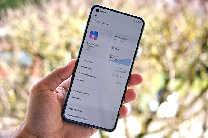 ஷாவ்மி 11 லைட் NE 5G