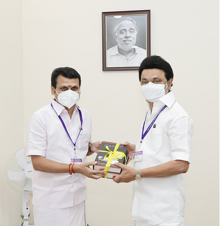 முதல்வர் மு.க.ஸ்டாலின் - அமைச்சர் செந்தில் பாலாஜி