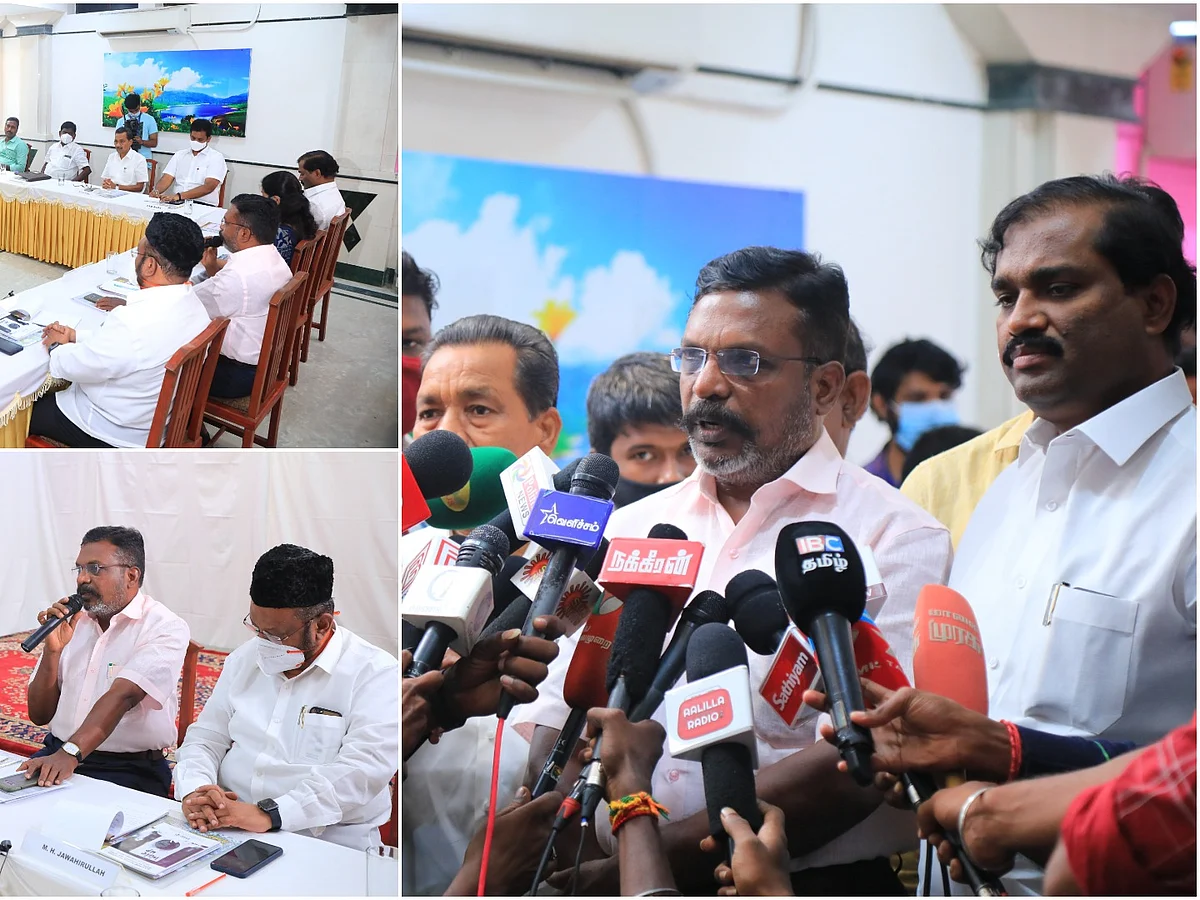 `இலுமினாட்டிகளால்தான் காலநிலை மாற்றத்தைக் கட்டுப்படுத்த முடியும்’- திருமாவளவன் சொல்லும் காரணம் என்ன?