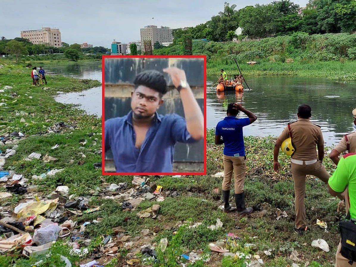 அம்மாவை இழந்த சோகம்; 20 வயது இளைஞர் கூவம் ஆற்றில் குதித்துத் தற்கொலை!
