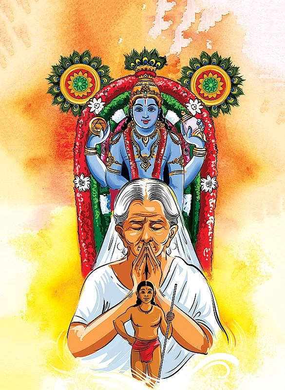 தெய்வப்பெண்ணே - 3 - குருவாயூரப்பனின் இரவு பூஜை... குரூரம்மாவின் பக்தி!