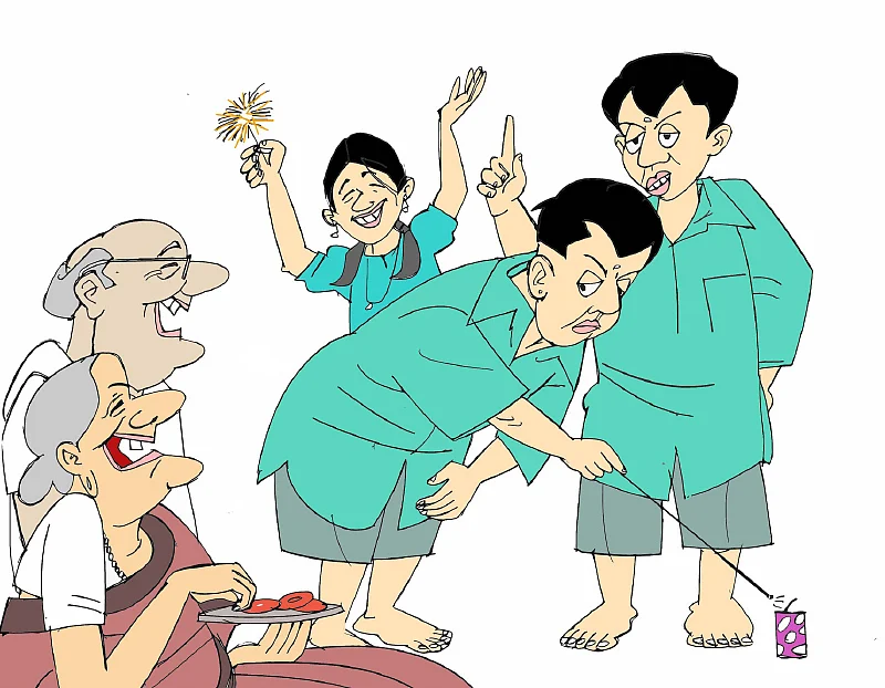 “டுப்பாக்கி... ரோல் கேப்பு... பிஜிலி வெடி!”