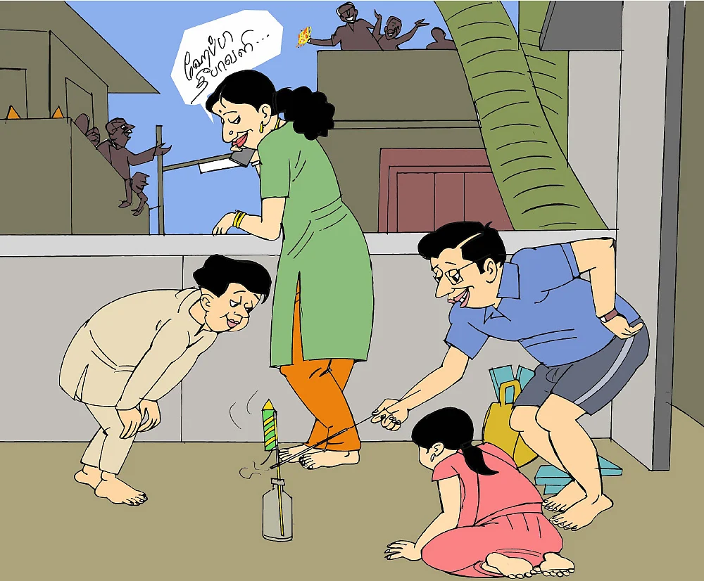 “டுப்பாக்கி... ரோல் கேப்பு... பிஜிலி வெடி!”