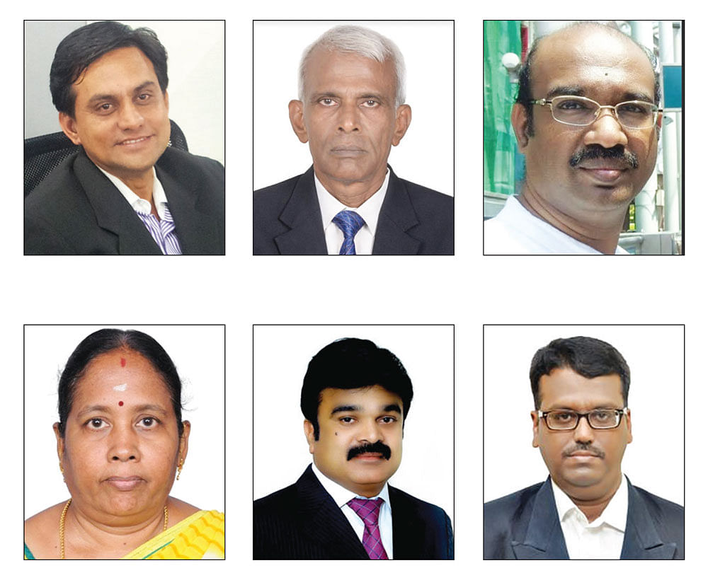 சுரேஷ் பார்த்தசாரதி, சு.செந்தமிழ்ச் செல்வன், பி.ராமசாமி, சு.கஸ்தூரி, ஆர்.ஜெகதீஷ், வி.தியாகராஜன்
