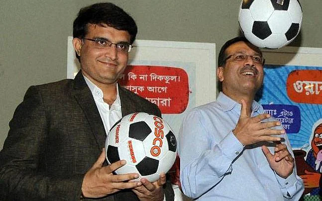 Ganguly with Sanjiv Goenka