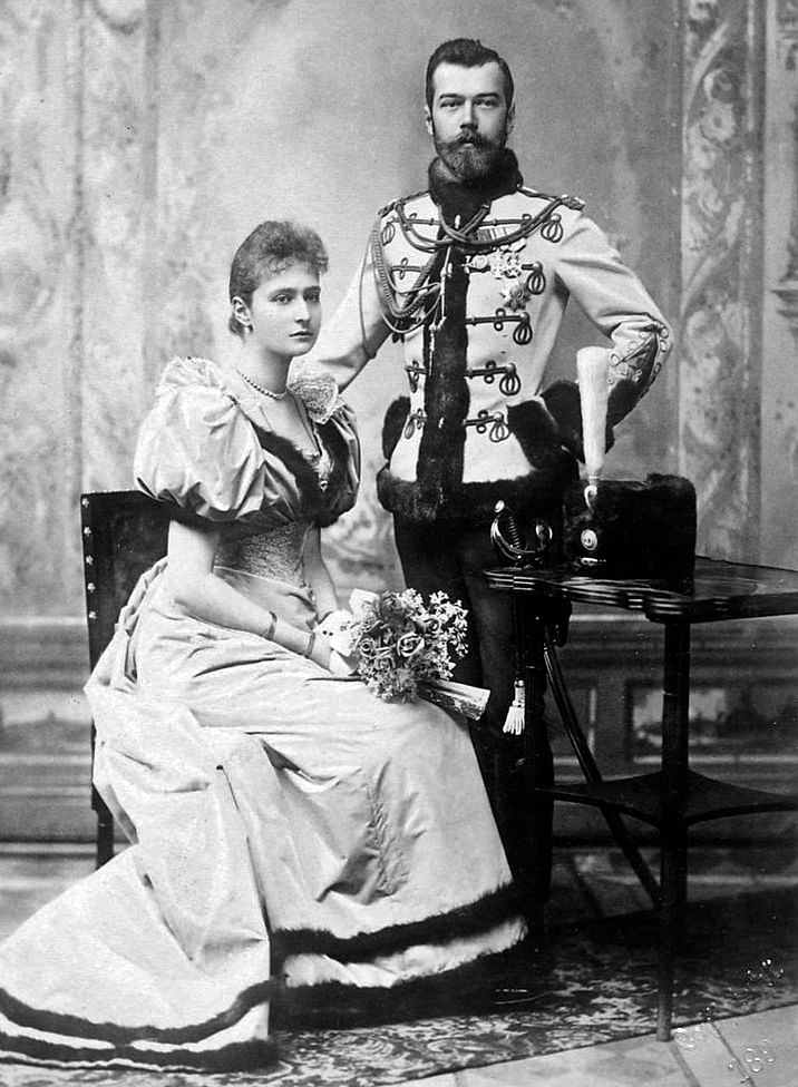 Tsar Nicholas II and Alexandra Feodorovna