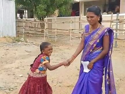 `அந்த 60 ஓட்டுகளுக்கு நன்றி!' - உள்ளாட்சித் தேர்தலில் போட்டியிட்ட மூன்றடி உயர மாற்றுத்திறனாளி பெண்