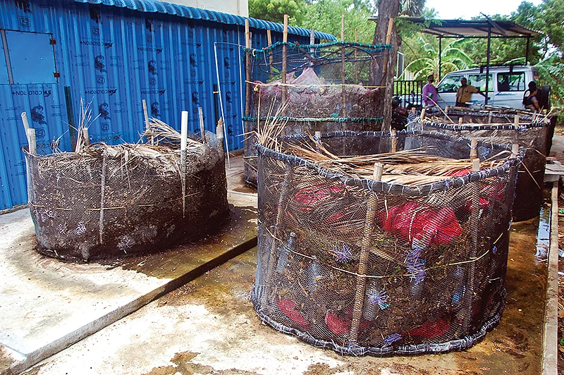 மண்புழு உரநீர் தயாரிக்கும் கட்டுமான அமைப்பு