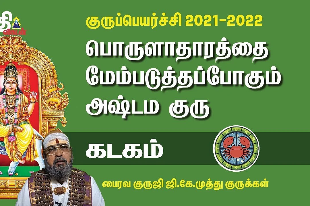 குருப்பெயர்ச்சி 2021 -22