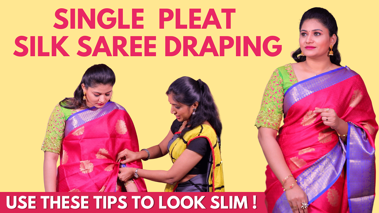 How To Look Slim In Saree: Ace The Traditional Look - Bewakoof Blog