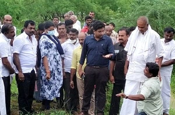 சபாநாயகர் அப்பாவு மற்றும் அதிகாரிகள் ஆய்வு