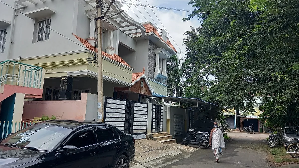 நெல்சன் சாலையிலிருக்கும் வீடு