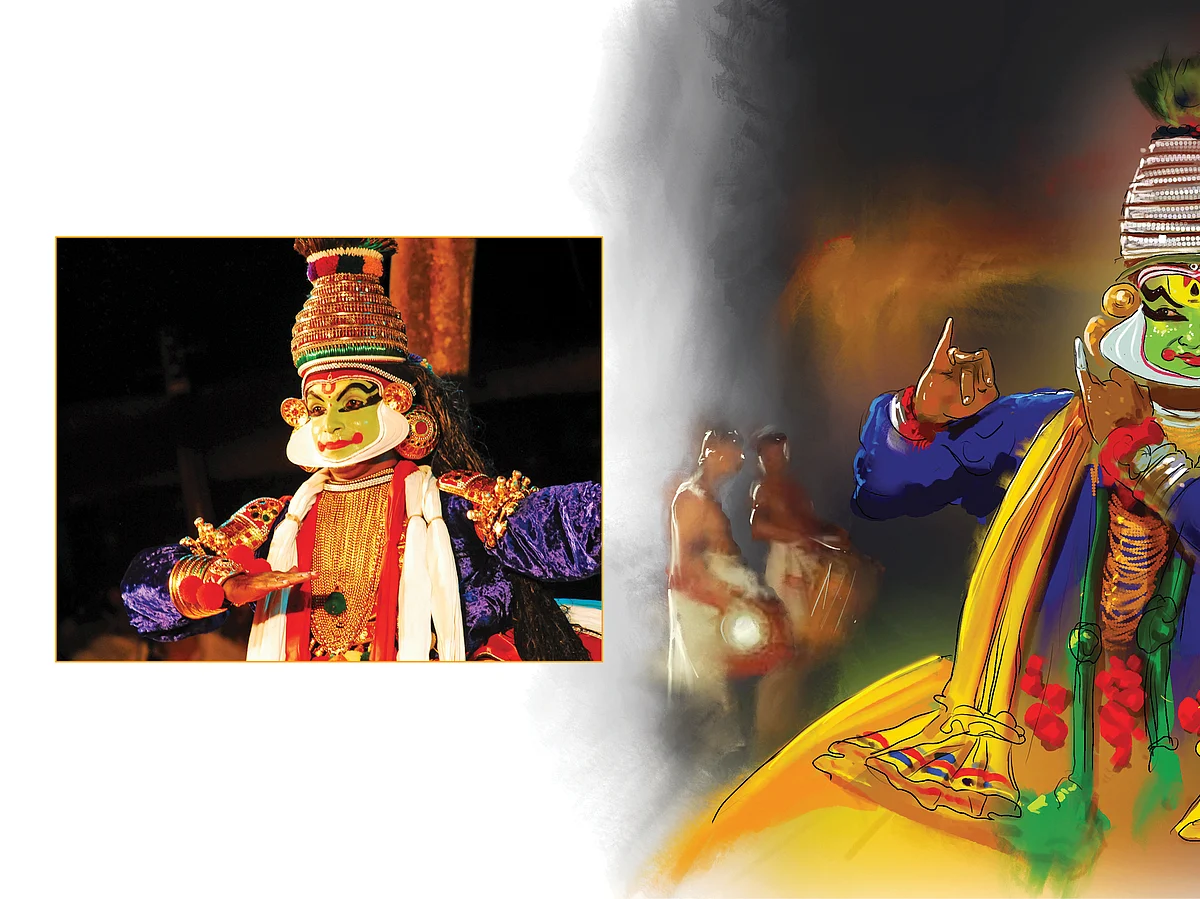 கணபதியின் அருளால்
கதகளி பிறந்த கதை!