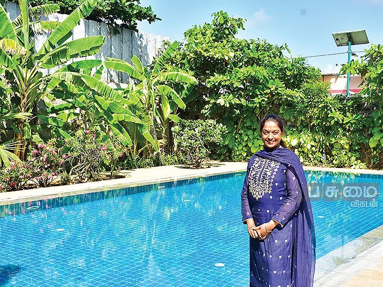 காய்கறி, கரும்பு, பேரீச்சை… 'கல்லுக்குள் ஈரம்' அருணாவின் கடற்கரைத் தோட்டம்!