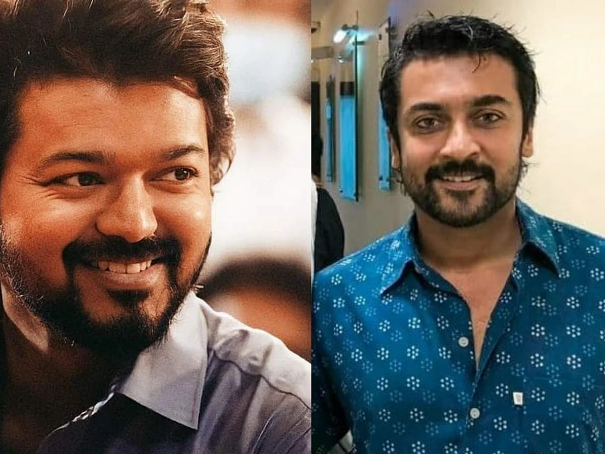 சூர்யாவின் படப்பிடிப்புத் தளத்தில் விஜய்! - 'நேருக்கு நேர்' சந்திப்பின் பின்னணி என்ன?