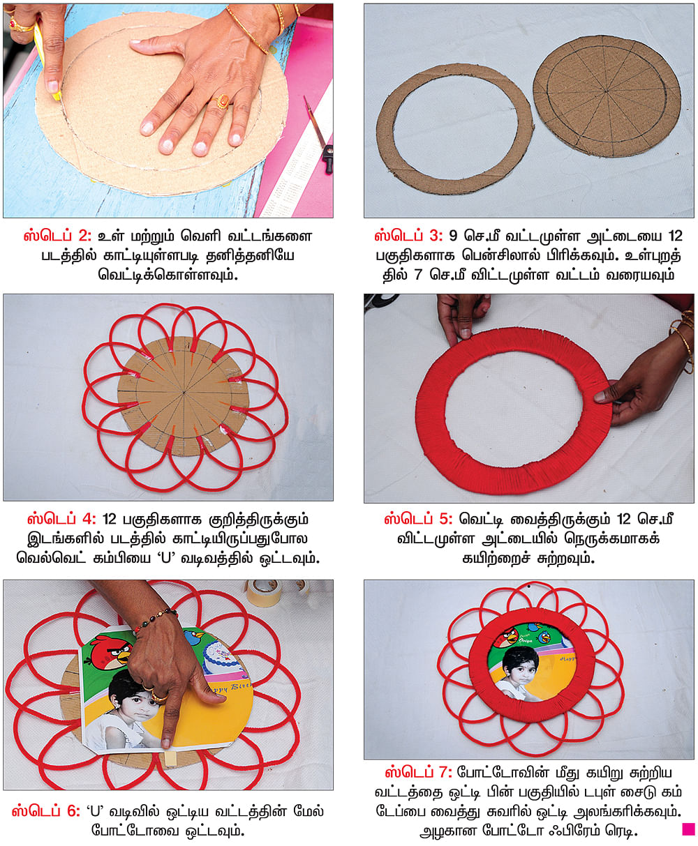 அன்பைப் பரிமாற அசத்தலான போட்டோ ஃபிரேம்!