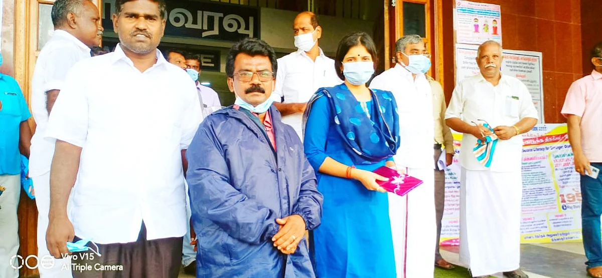 நிகழ்ச்சியைத் தொடக்கி வைத்த ஆட்சியர் காயத்ரி கிருஷ்ணன்
