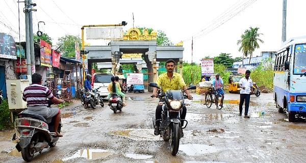 கல்மண்டபம் சாலையின் நிலை