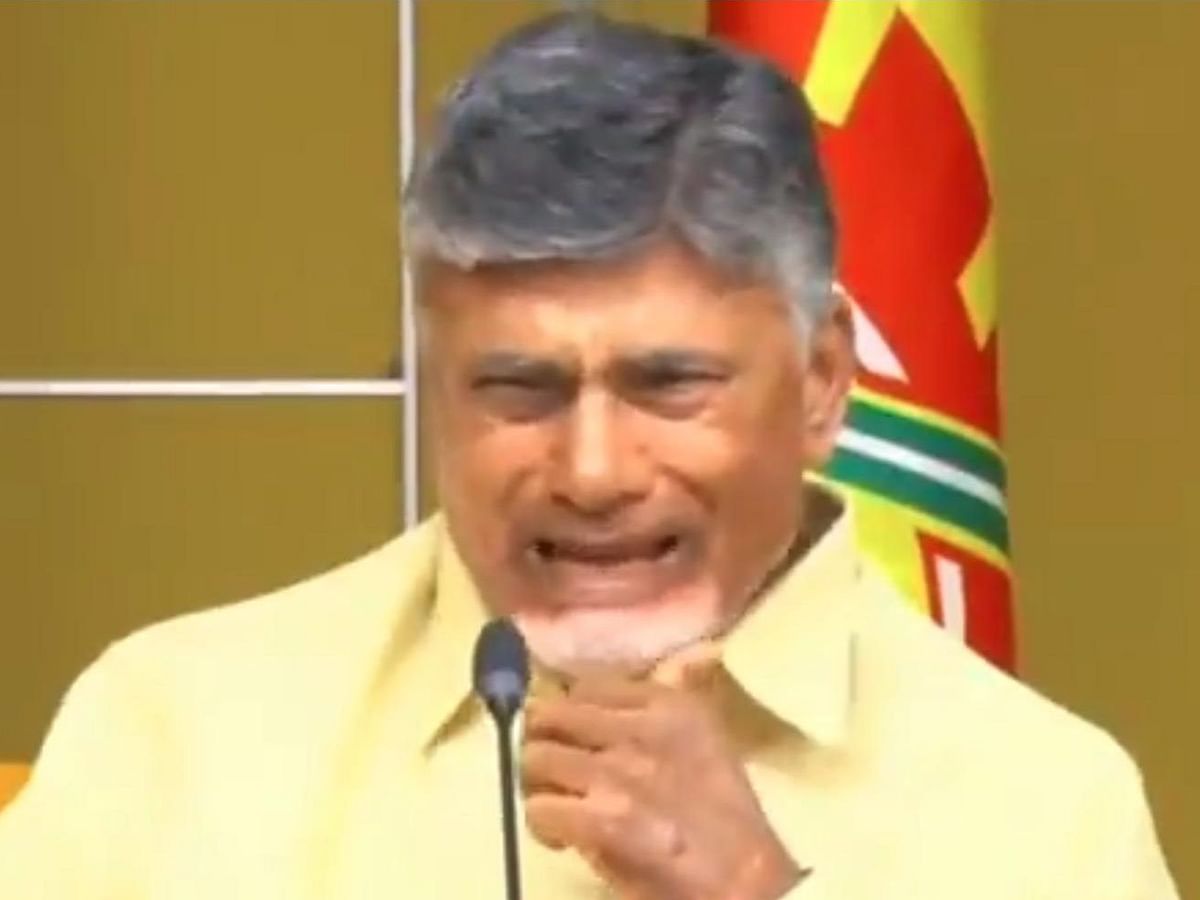 ``முதல்வராகி விட்டுத் தான் மீண்டும் சட்டசபைக்குள் நுழைவேன்!" - கண்ணீருடன் சபதமிட்ட சந்திரபாபு நாயுடு