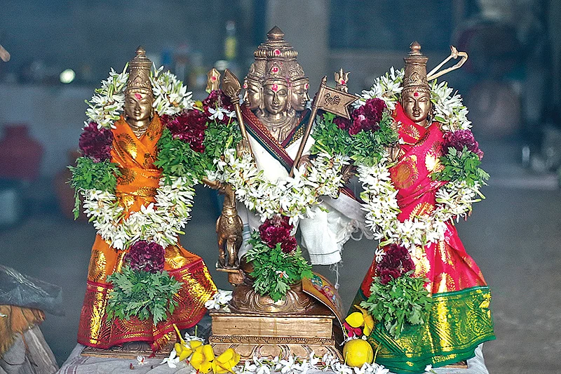 விசேஷ முத்திரையுடன் அருளும் நாதகிரி முருகன்!