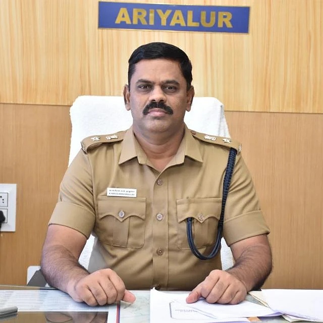 அரியலூர் எஸ்.பி ஃபெரோஸ்கான் அப்துல்லா
