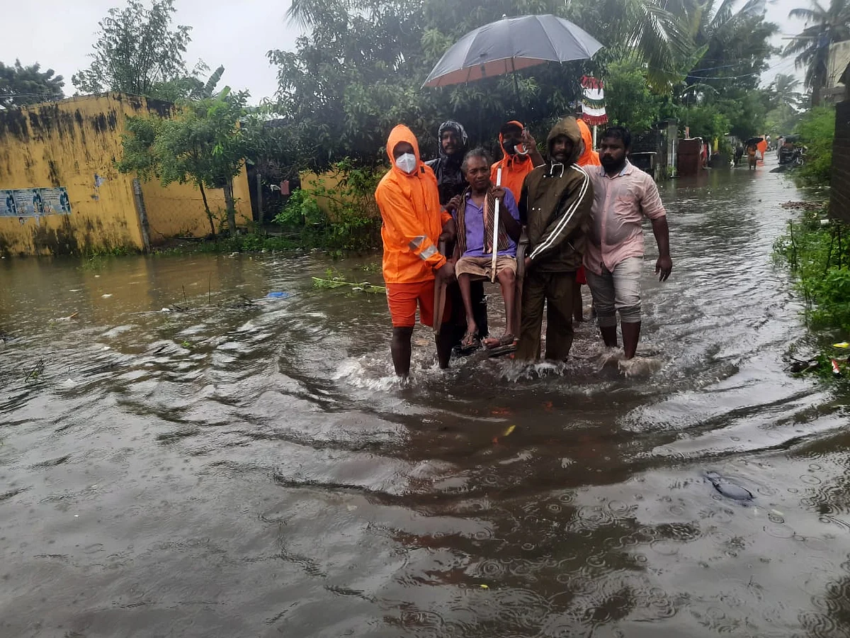 தாம்பரம் பகுதியில் மழை பாதிப்பு