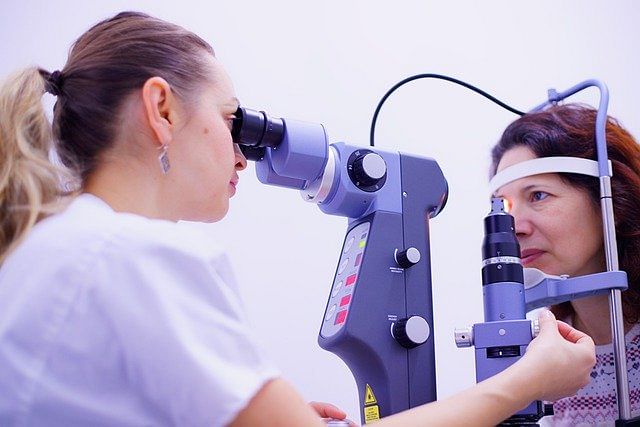 Eye testing (Representational Image)