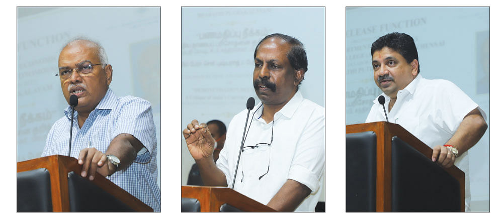 ஜெயரஞ்சன், தாமஸ் ஃப்ராங்கோ, பி.டி.ஆர்.பழனிவேல் தியாகராஜன்