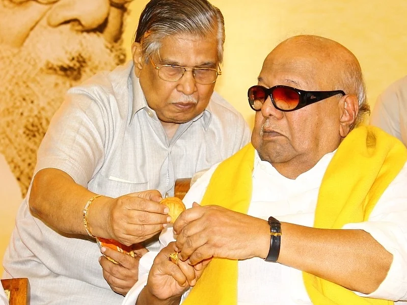 கருணாநிதியின் நேர்முக உதவியாளராக 50 ஆண்டுக்காலம் பணியாற்றிய கோ.சண்முகநாதன் காலமானார்!