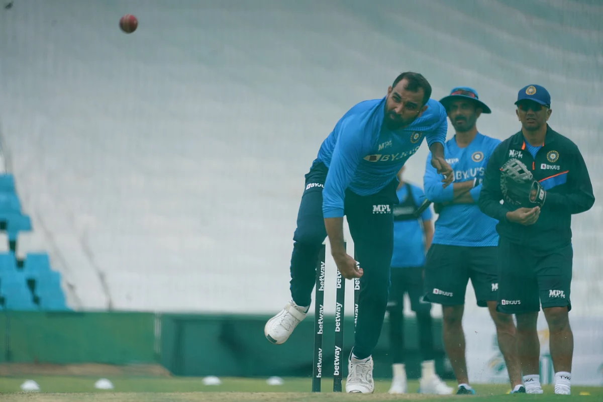 பயிற்சியில் ஷமி, டிராவிட்டுடன்... | SA vs IND