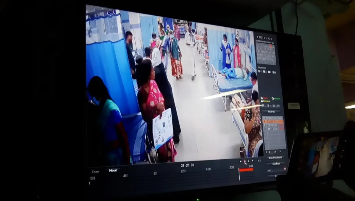 கொலை குறித்து சிசிடிவி கேமராவில் ஆய்வு