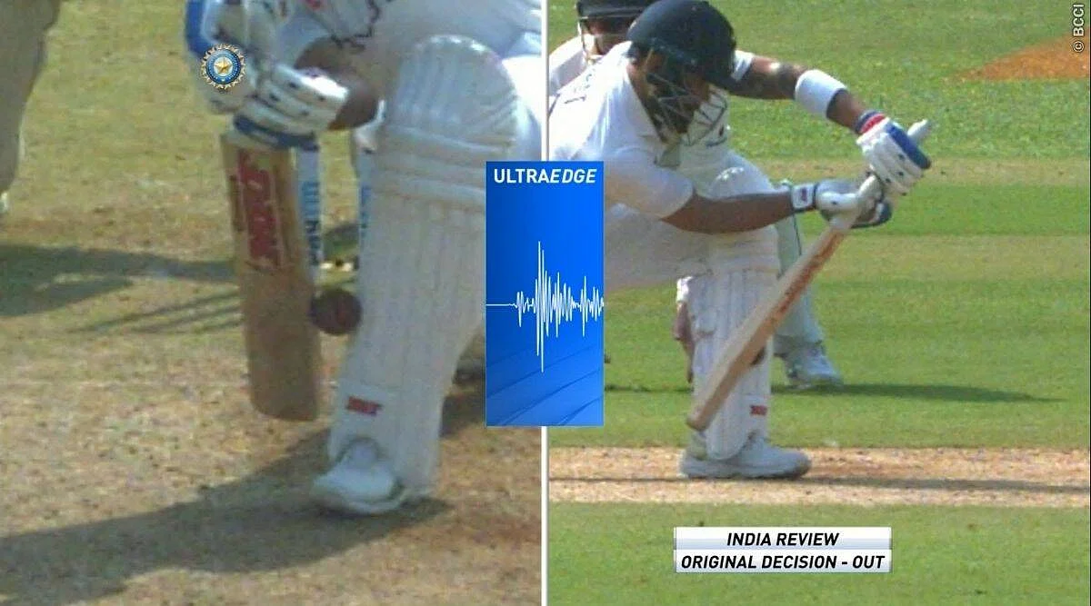 Controversial dismissal of Virat Kohli