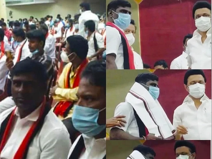 ஸ்டாலின் முன்னிலையில் திமுக-வில் இணைந்த பிரபல ரெளடி?! - சர்ச்சைக்கு மாவட்டப் பொறுப்பாளர் சொல்வதென்ன?