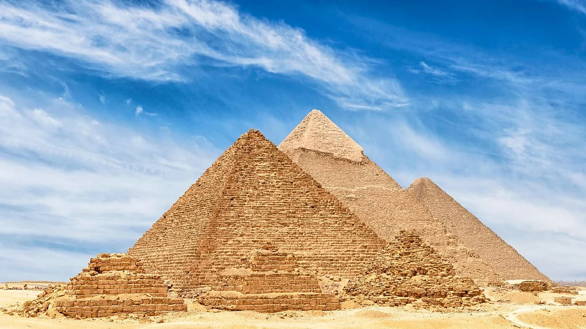 Pyramids, Giza, Egypt